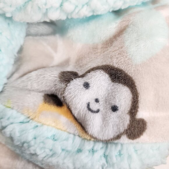 New Blankets and Beyond baby blanket Monkey - Picture 3 of 7